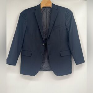 ERMENGILDO ZEGNA Saks Fifth Avenue Men's Navy Blue Wool Blend‎ Blazer 42R